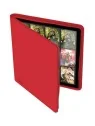 Ultimate Guard Zipfolio 480: 24 Pocket XenoSkin (Quadrow) - Rojo de Ultimate Guard en Otros | La Cueva Roja