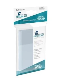 Ultimate Guard Precise-Fit Sleeves Side: Loading Fundas Tamaño Estándar Transparente (100) de Ultimate Guard en Fundas | La Cuev