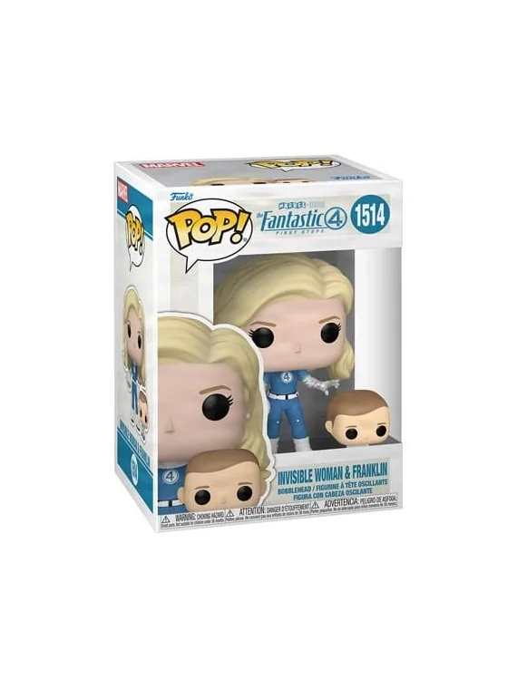 Funko POP! Los Cuatro Fantasticos: Invisible Woman and Franklin (1514) de Funko en Funko Pop | La Cueva Roja