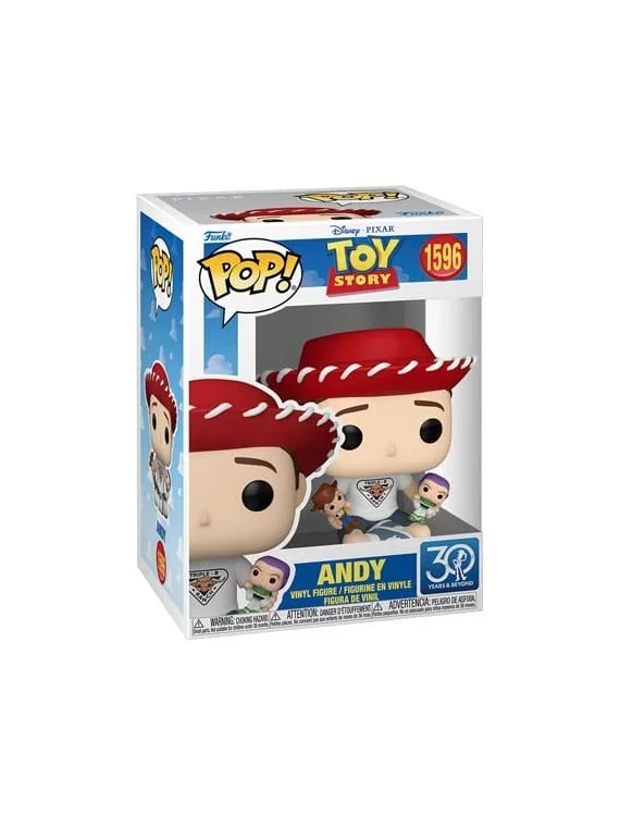 Funko POP! Toy Story: Andy (30th Anniversary) (1596) de Funko en Funko Pop | La Cueva Roja