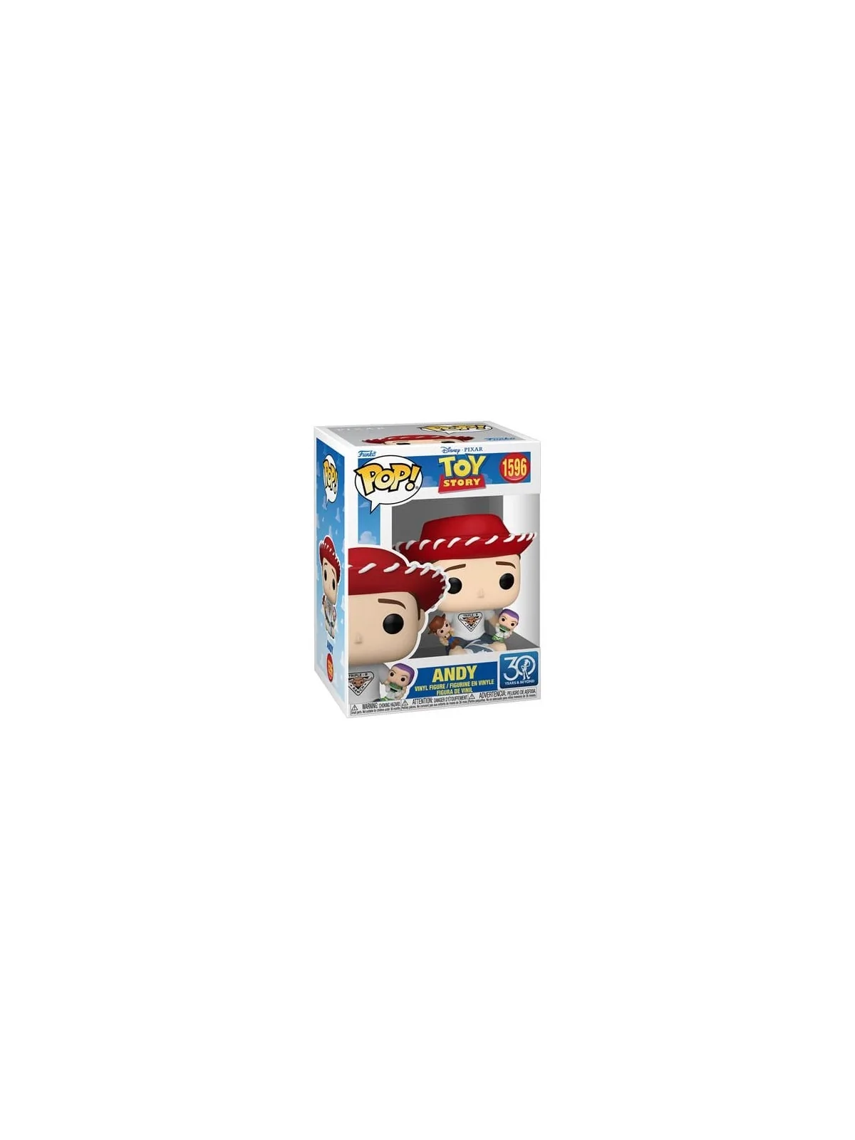 Funko POP! Toy Story: Andy (30th Anniversary) (1596) de Funko en Funko Pop | La Cueva Roja