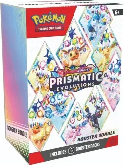 Pokémon TCG: Prismatic Evolutions: Booster Bundle (Ingles) de Bandai en Pokemon TCG | La Cueva Roja