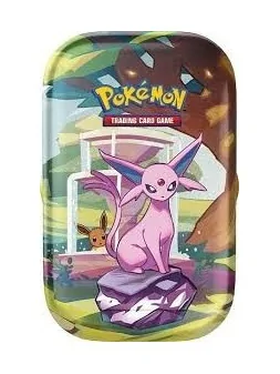 Pokemon TCG: Mini Latas Prismatic Evolutions (Ingles) de Bandai en Pokemon TCG | La Cueva Roja
