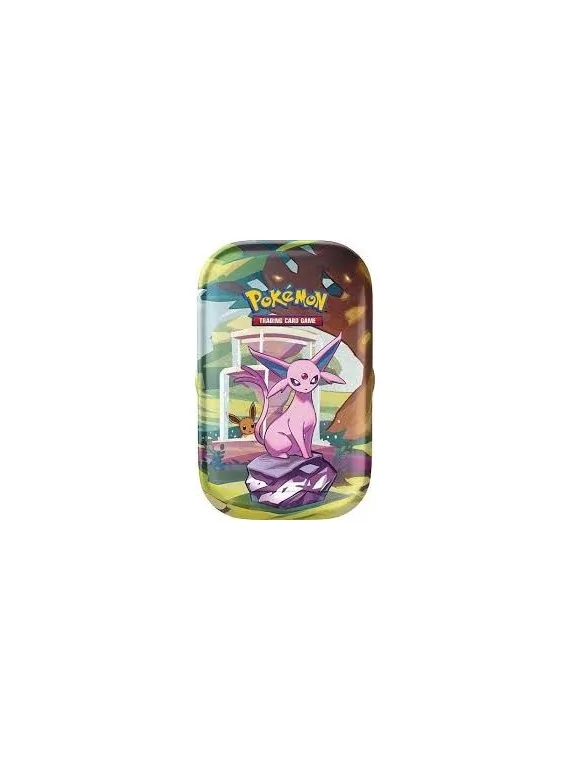 Pokemon TCG: Mini Latas Prismatic Evolutions (Ingles) de Bandai en Pokemon TCG | La Cueva Roja