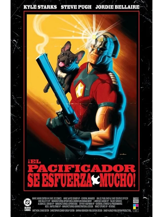 DC Black Label. ¡El Pacificador se Esfuerza Mucho! de Panini Comics en Cómics Americano | La Cueva Roja