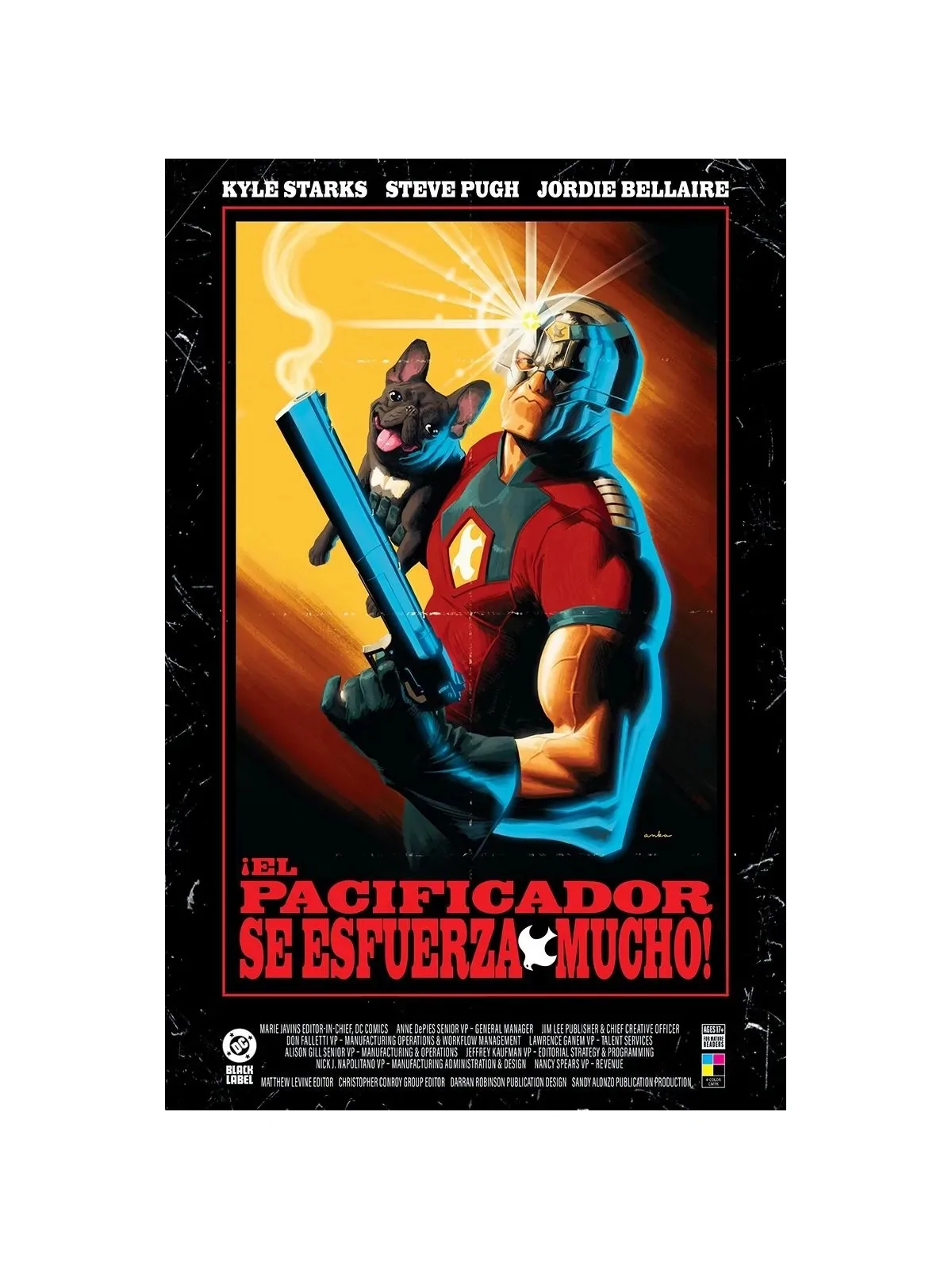 DC Black Label. ¡El Pacificador se Esfuerza Mucho! de Panini Comics en Cómics Americano | La Cueva Roja