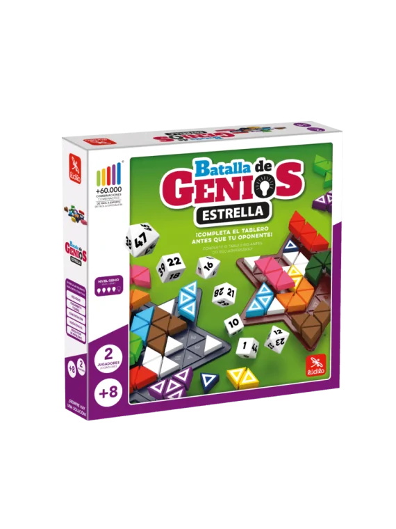 Batalla de Genios Estrellas de Ludilo en Juegos de Tablero | La Cueva Roja