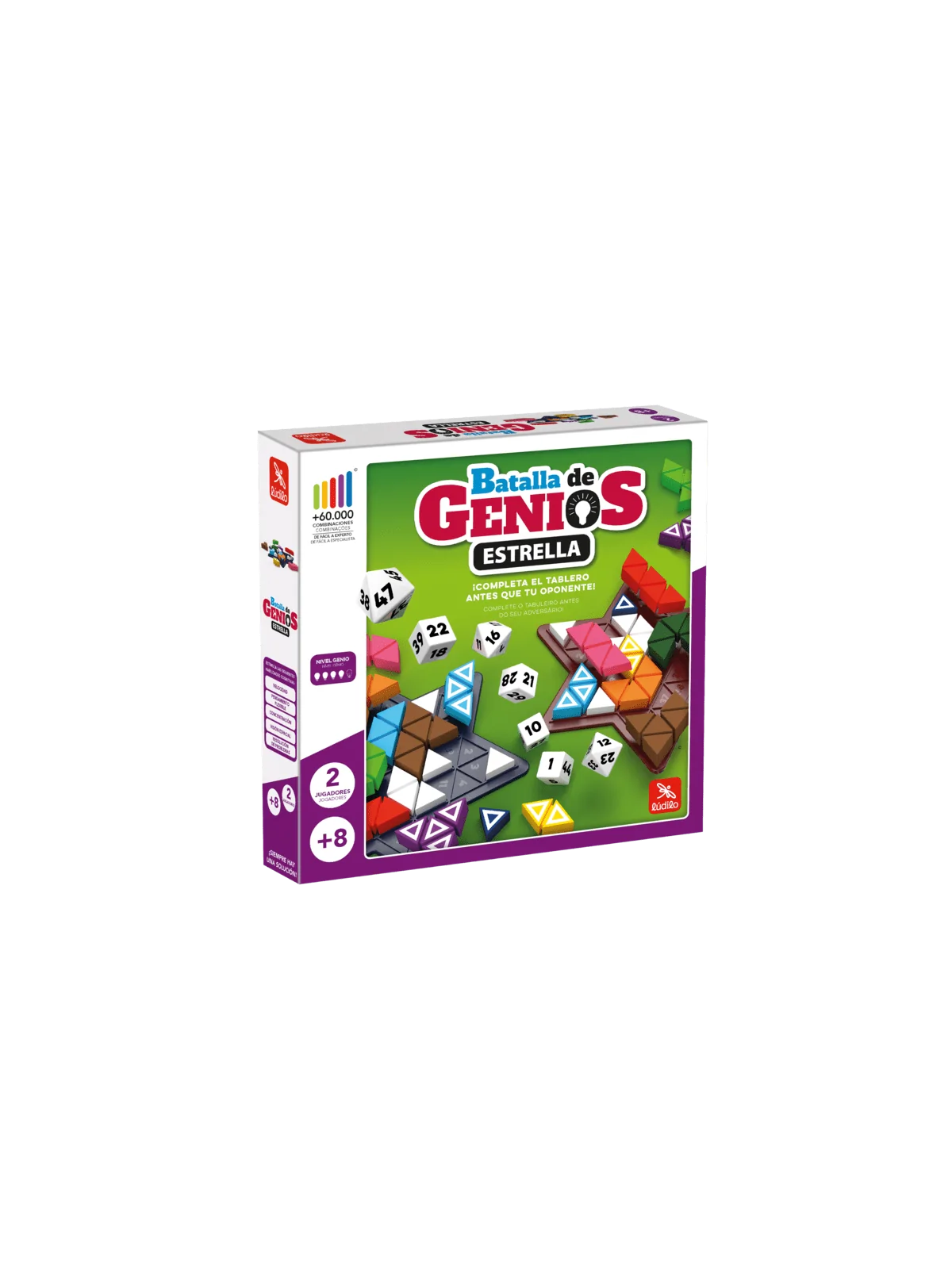 Batalla de Genios Estrellas de Ludilo en Juegos de Tablero | La Cueva Roja