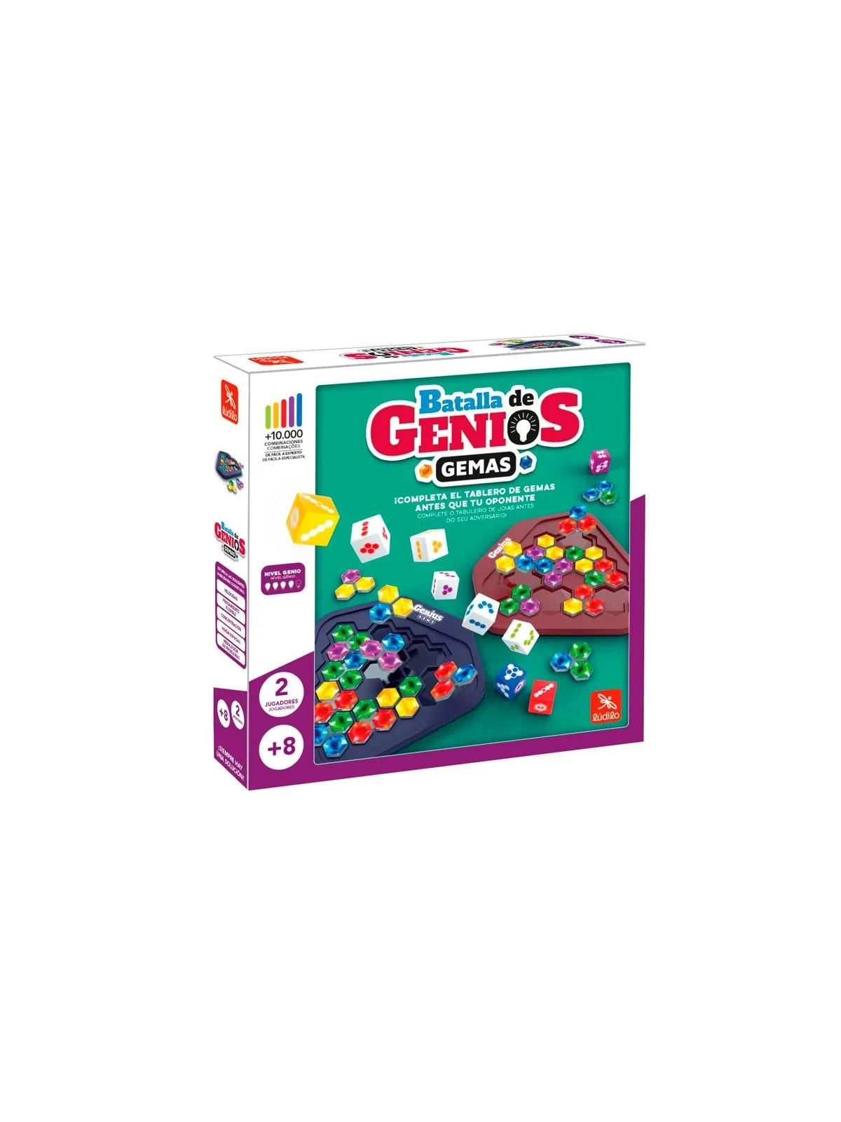 Batalla de Genios Gemas de Ludilo en Juegos de Tablero | La Cueva Roja