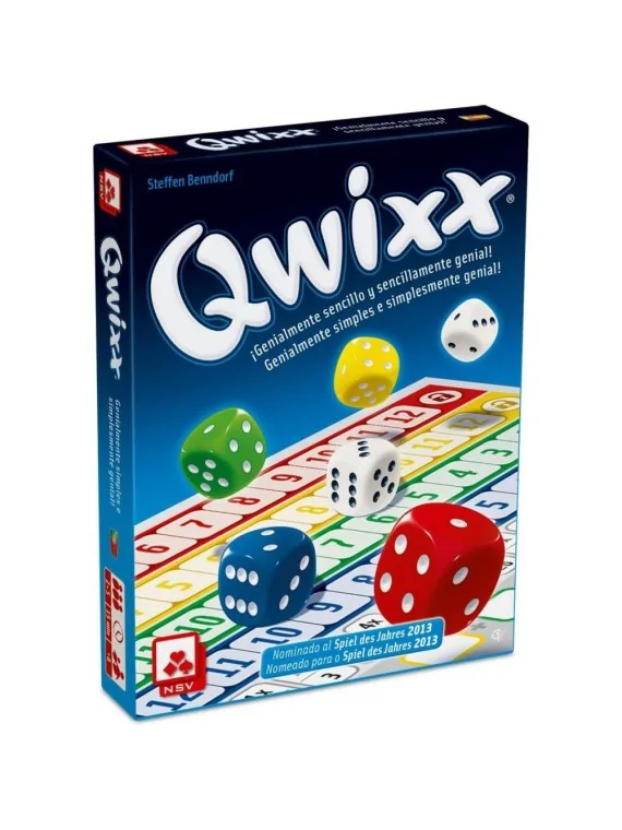 Qwixx de Mercury Games en Juegos de Dados | La Cueva Roja