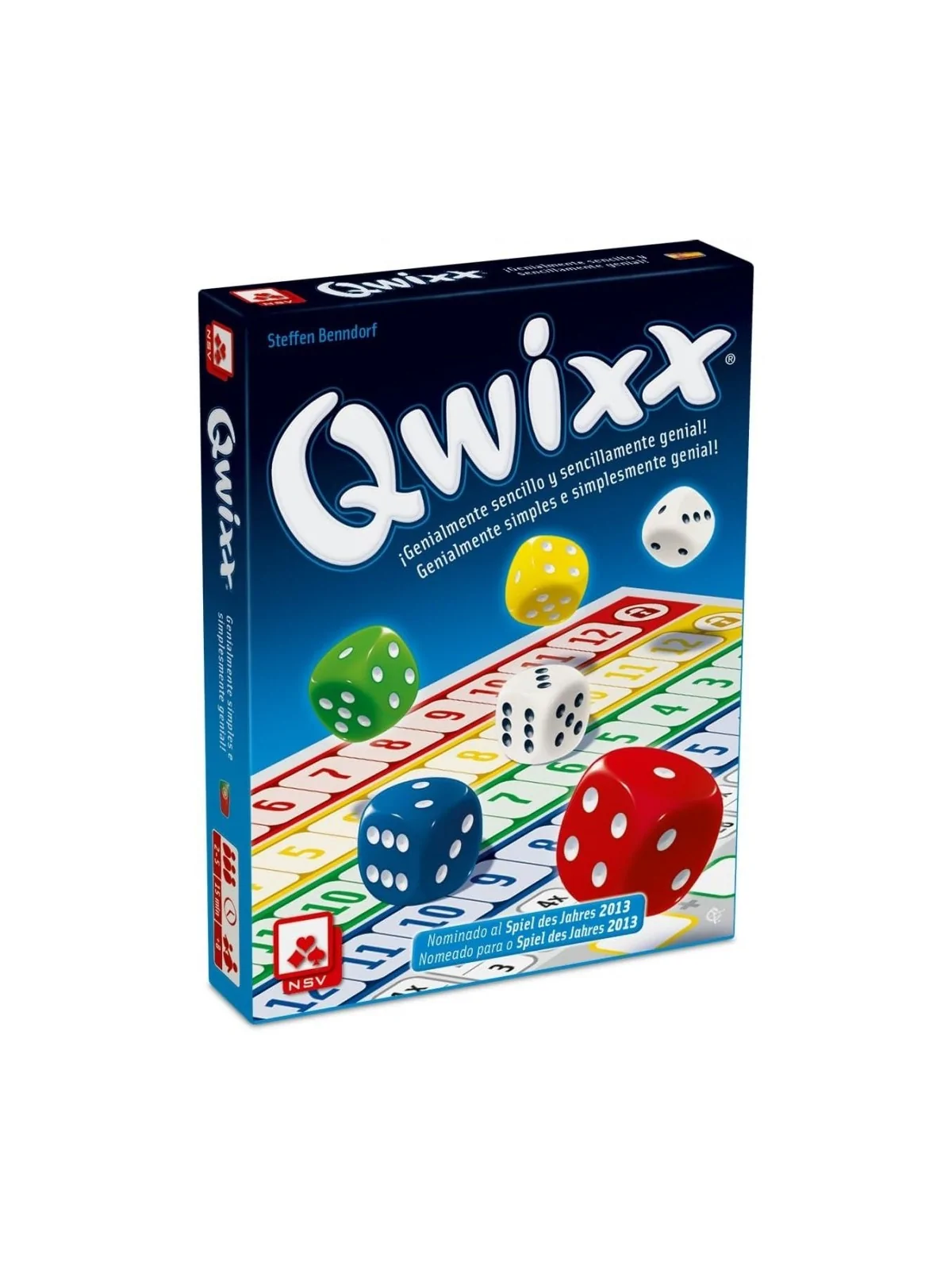 Qwixx de Mercury Games en Juegos de Dados | La Cueva Roja