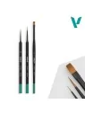 Vallejo Precision Starter Set: Pelo Sintético - Mango Triangular Size 3/0, 1, 4 (B03990) de Vallejo en Vallejo | La Cueva Roja