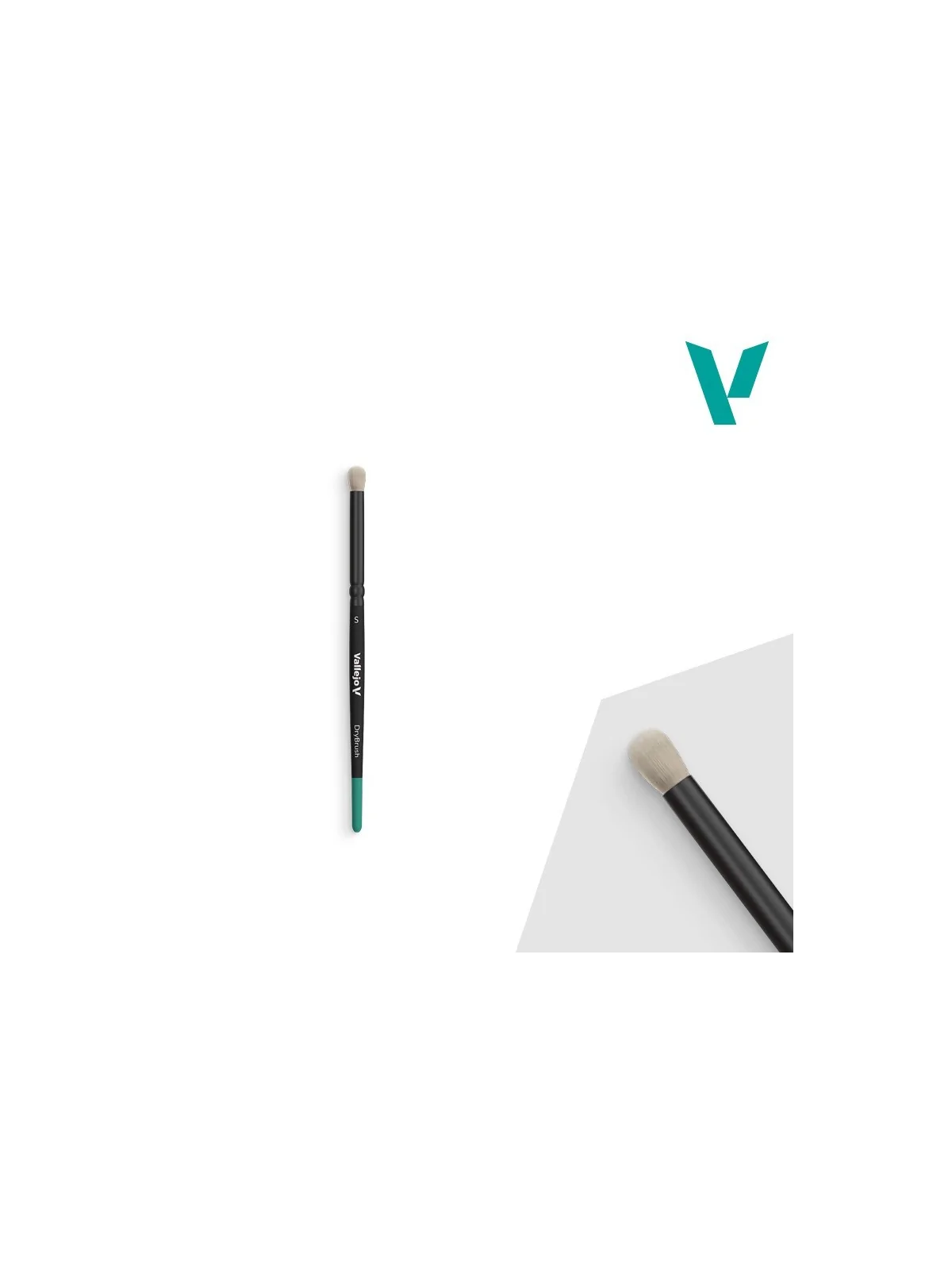 Vallejo Dry Brush Pelo Natural Small (B07001) de Vallejo en Vallejo | La Cueva Roja
