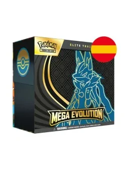 Pokemon TCG: Caja de Entrenador Elite Pokemon Megaevolución Negra (ES) de Bandai en Pokemon TCG | La Cueva Roja