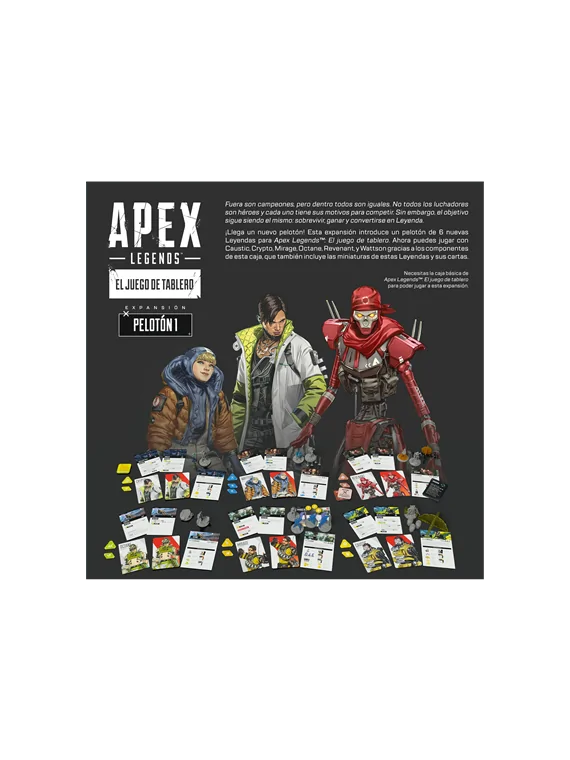 Apex Legends: Expansión Pelotón 1 de Glass Cannon en Juegos de Tablero | La Cueva Roja