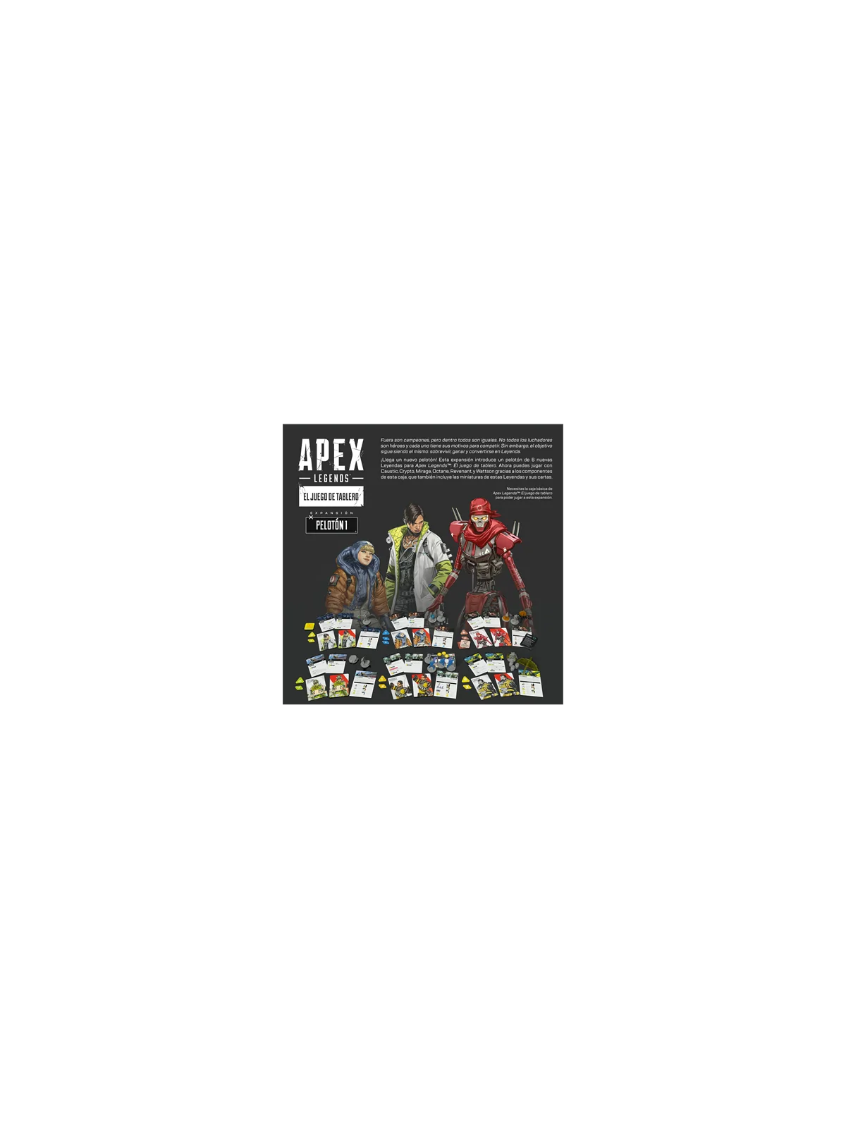 Apex Legends: Expansión Pelotón 1 de Glass Cannon en Juegos de Tablero | La Cueva Roja