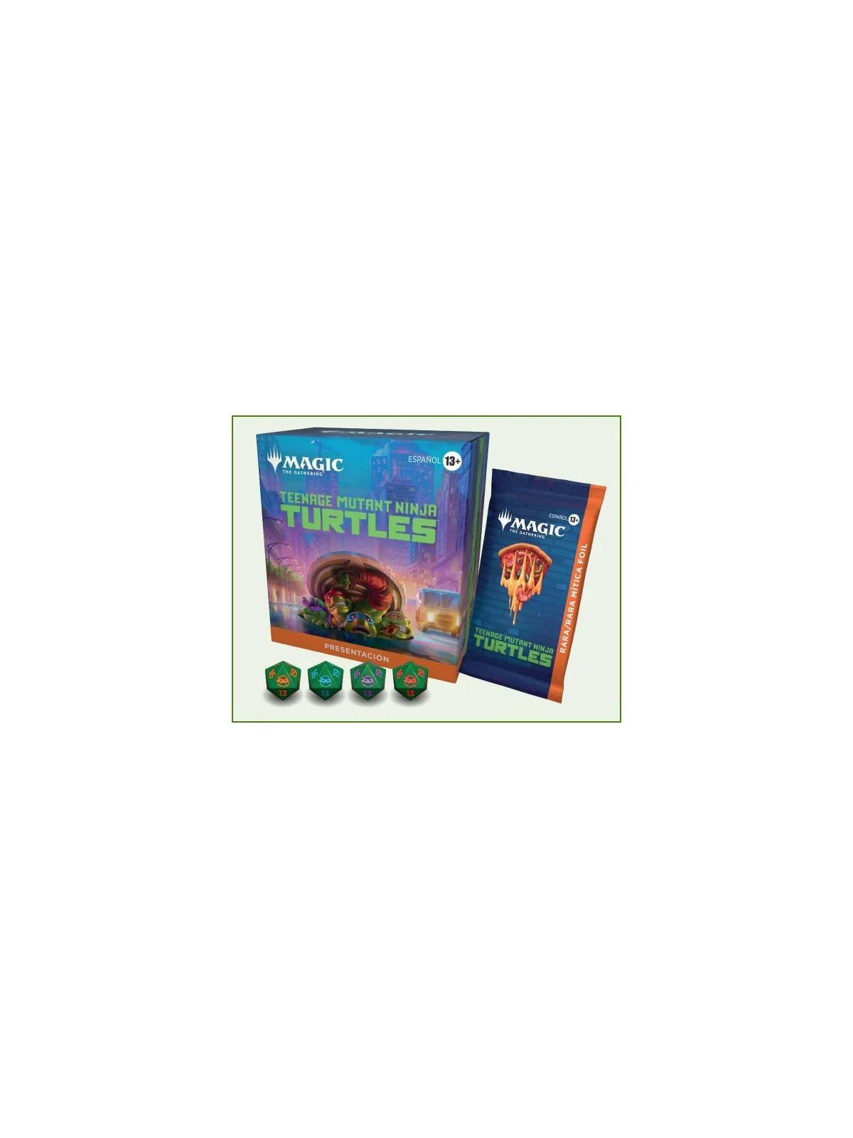 Magic the Gathering: Teenage Mutant Ninja Turtles Pack Presentación (Ingles) de Wizards Of The Coast en Magic The Gathering | La