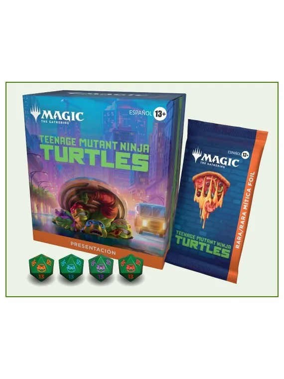 Magic the Gathering: Teenage Mutant Ninja Turtles Pack Presentación (Castellano) de Wizards Of The Coast en Magic The Gathering 