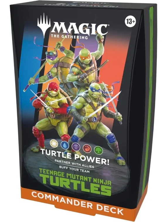 Magic the Gathering: Teenage Mutant Ninja Turtles Commander Deck (Inglés) de Wizards Of The Coast en Magic The Gathering | La Cu