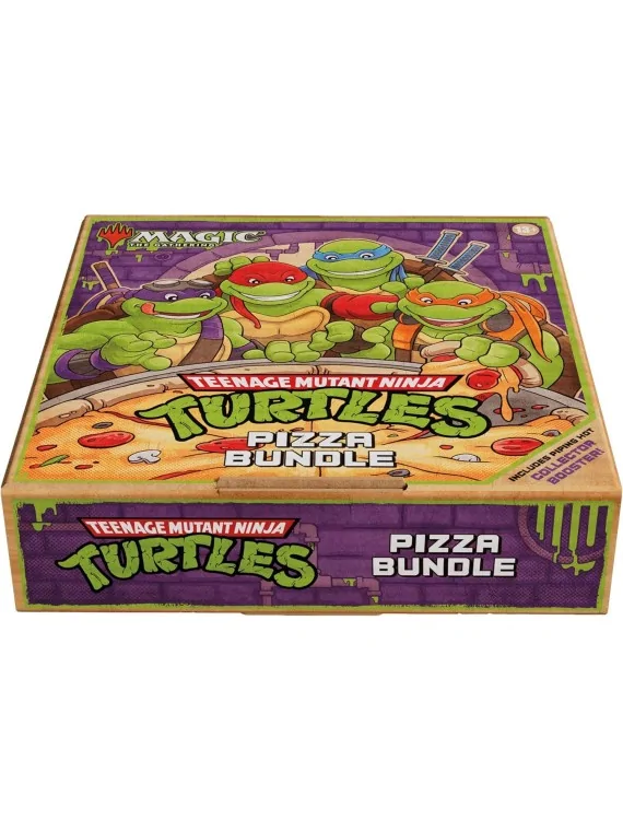 Magic the Gathering: Teenage Mutant Ninja Turtles Pizza Bundle (Inglés) de Wizards Of The Coast en Magic The Gathering | La Cuev