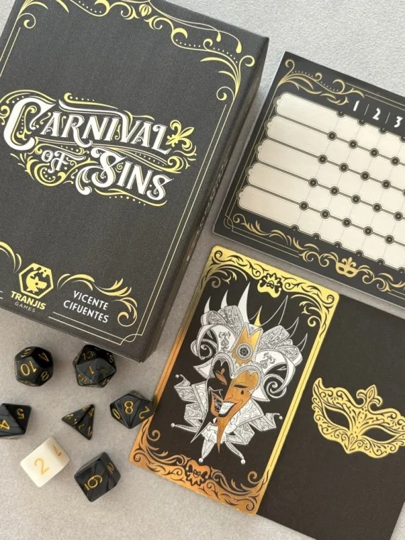 Carnival of Sins de Tranjis Games en Juegos de Tablero | La Cueva Roja