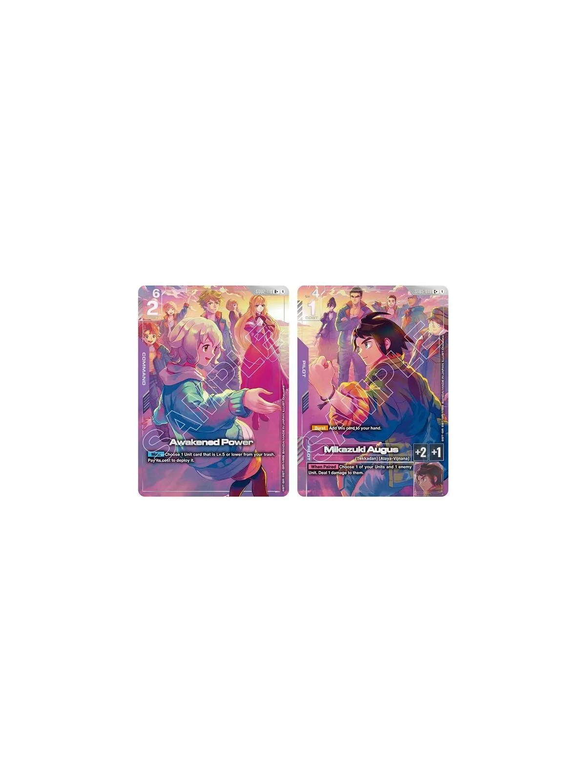 Gundam Card Game: PB02 Premium Accessory Set Mobile Suit Iron Blooded Orphans de Bandai en Gundam Card Game | La Cueva Roja