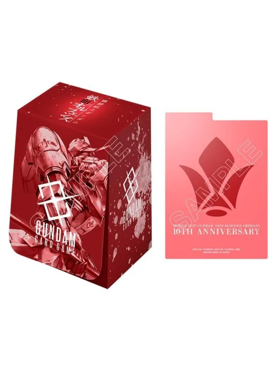 Gundam Card Game: PB02 Premium Accessory Set Mobile Suit Iron Blooded Orphans de Bandai en Gundam Card Game | La Cueva Roja