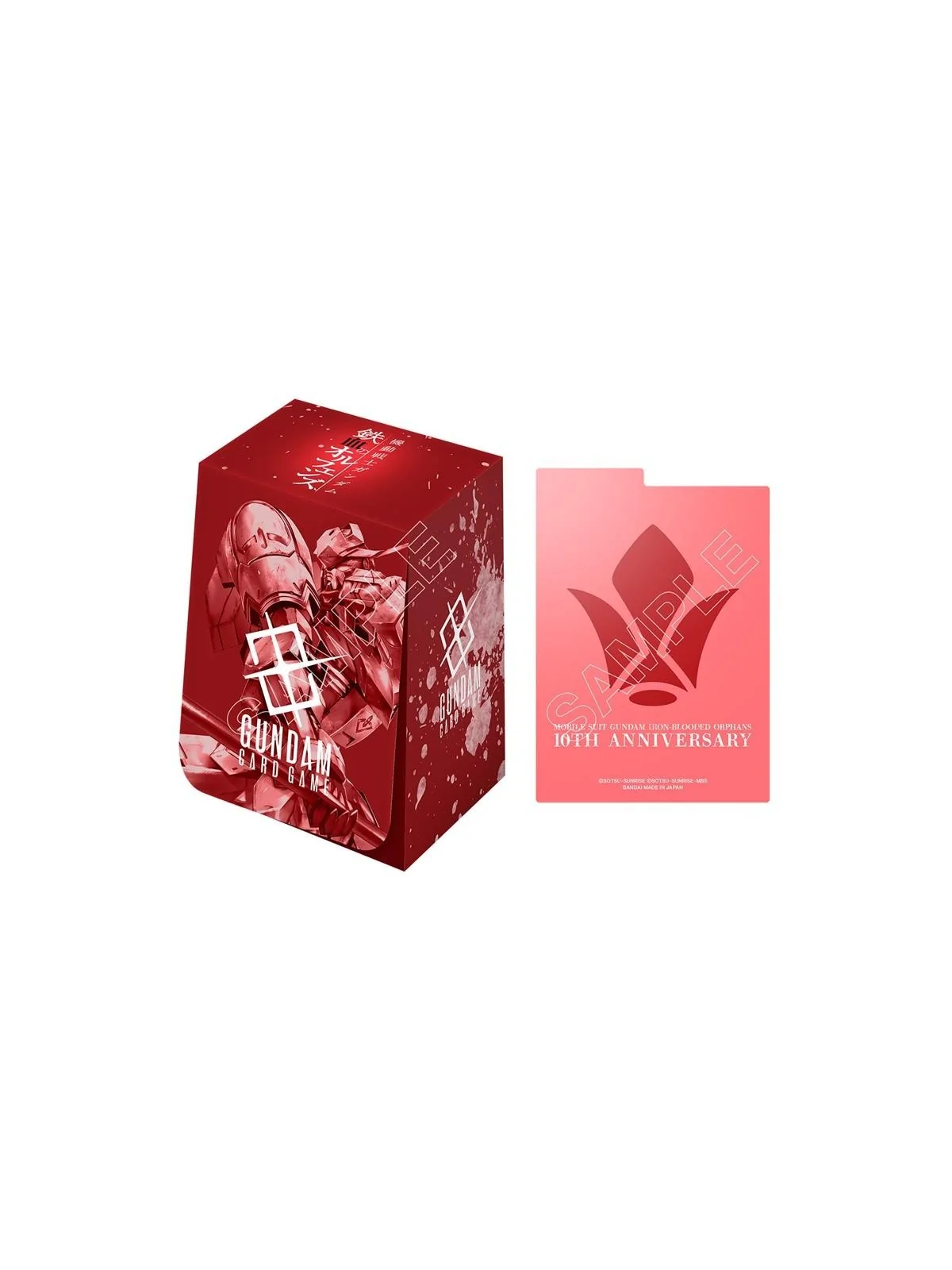 Gundam Card Game: PB02 Premium Accessory Set Mobile Suit Iron Blooded Orphans de Bandai en Gundam Card Game | La Cueva Roja
