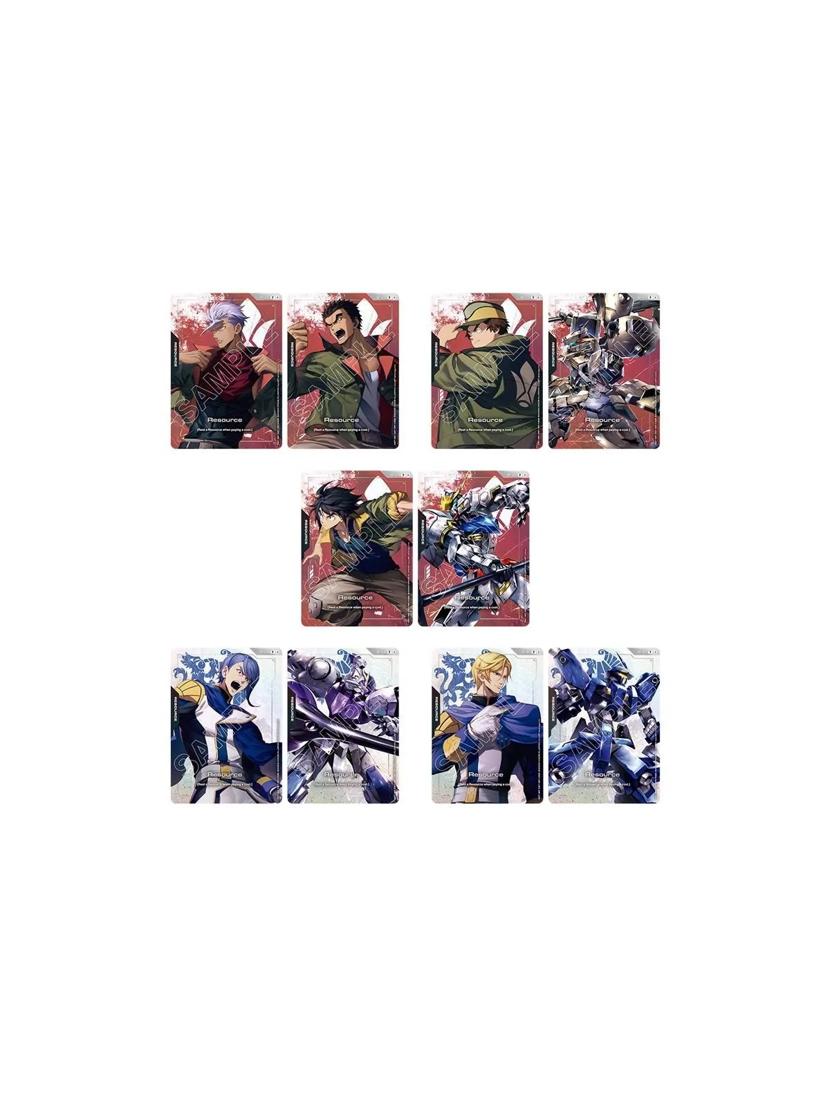 Gundam Card Game: PB02 Premium Accessory Set Mobile Suit Iron Blooded Orphans de Bandai en Gundam Card Game | La Cueva Roja