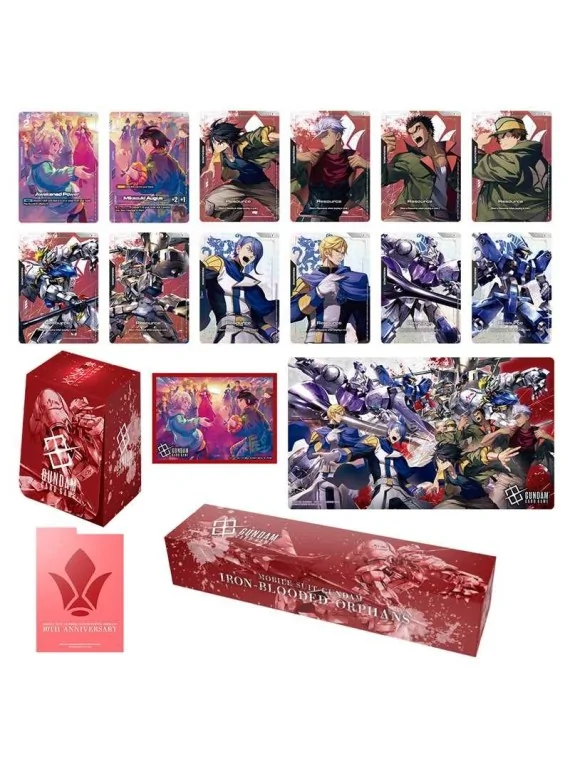 Gundam Card Game: PB02 Premium Accessory Set Mobile Suit Iron Blooded Orphans de Bandai en Gundam Card Game | La Cueva Roja