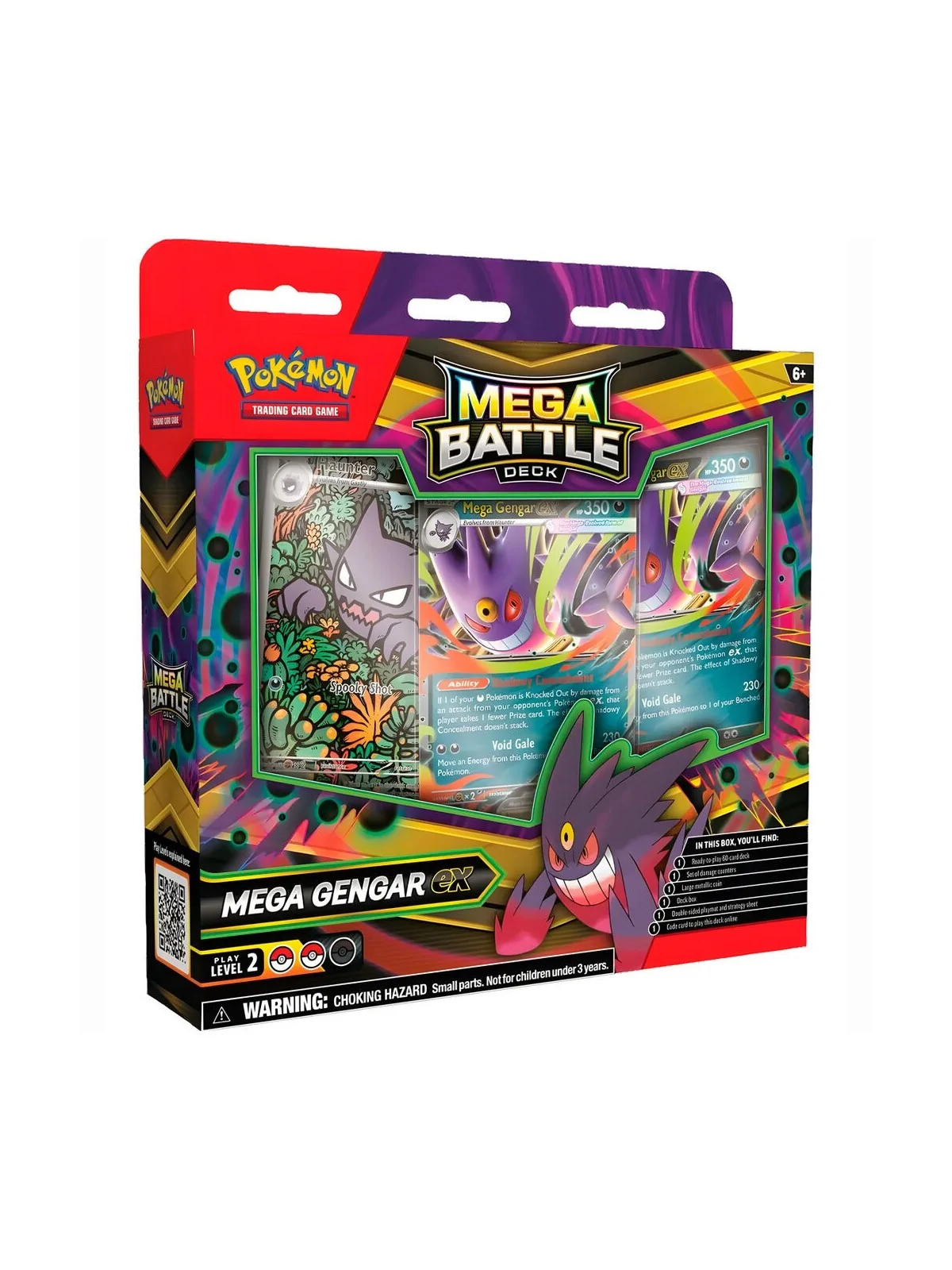 Pokemon TCG: Mega Battle Deck: Mega-Gengar EX (ES) de Pokémon en Pokemon TCG | La Cueva Roja