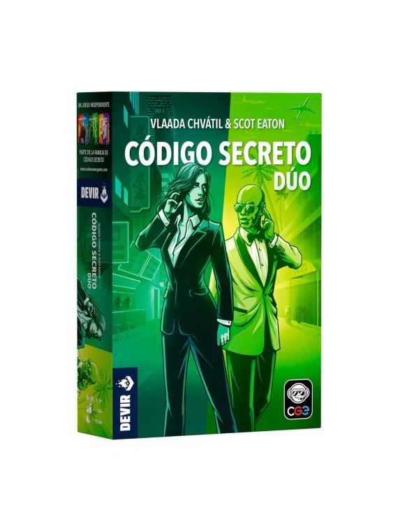 Código Secreto Duo de Devir en Juegos de Tablero | La Cueva Roja