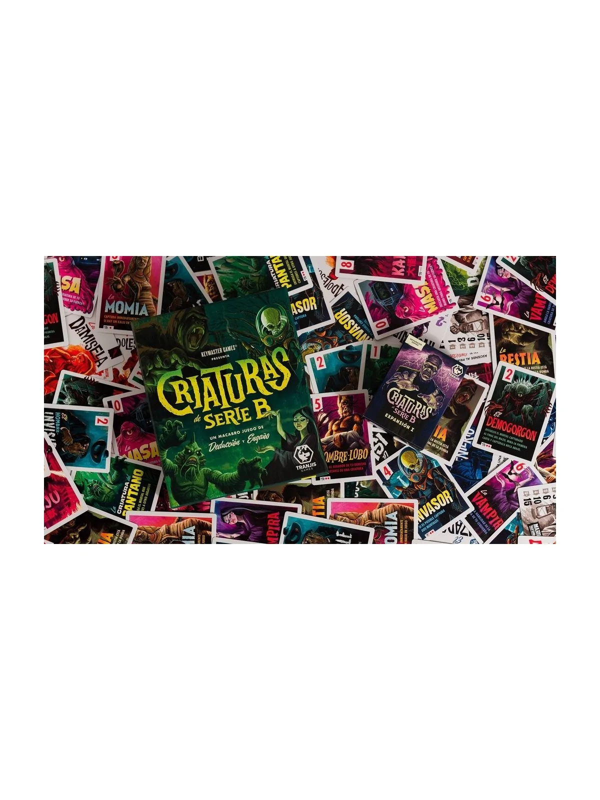 Criaturas de Serie B: Expansión 1 de Tranjis Games en Juegos de Tablero | La Cueva Roja