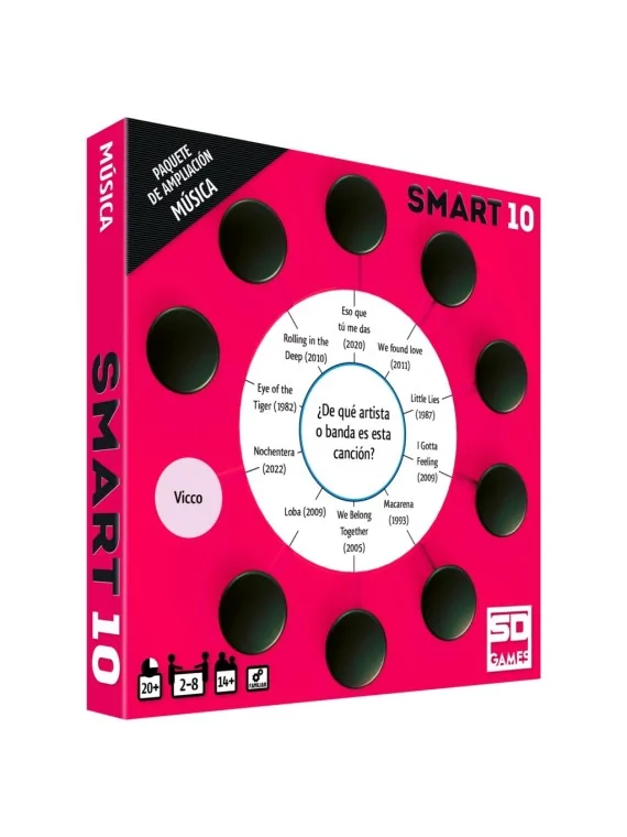 Smart 10: Musica de SD GAMES en Juegos de Tablero | La Cueva Roja