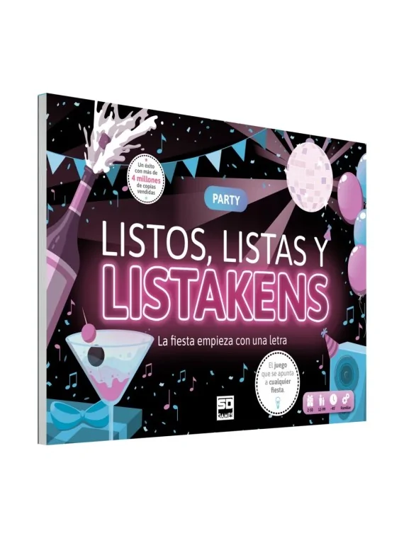Listos, Listas y Listakens: Party de SD GAMES en Juegos de Tablero | La Cueva Roja