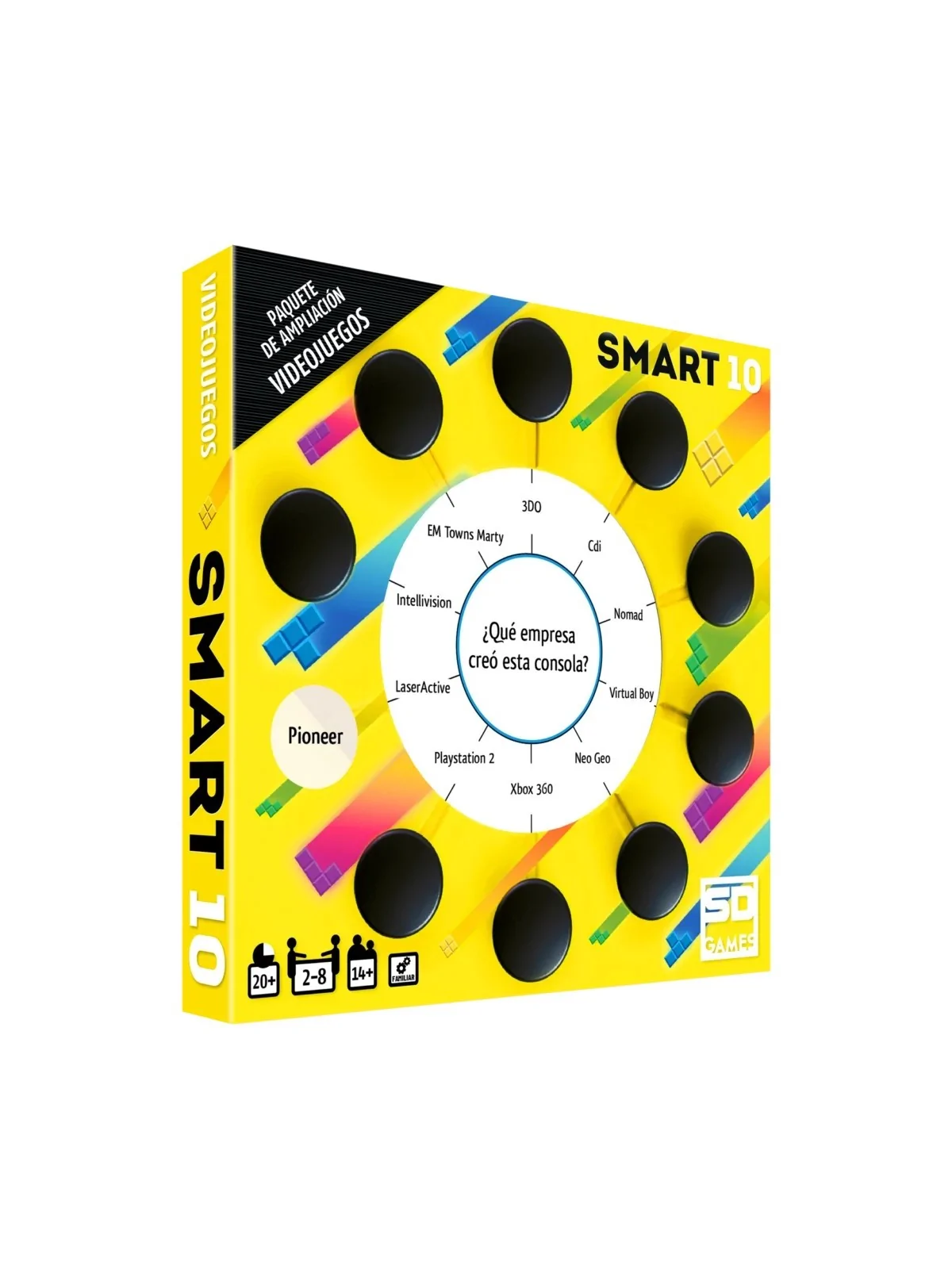 Smart 10: Videojuegos - Paquete de Ampliación de SD GAMES en Juegos de Tablero | La Cueva Roja