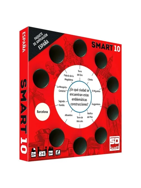 Smart 10: España - Paquete de Ampliación de SD GAMES en Juegos de Tablero | La Cueva Roja