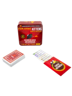 Exploding Kittens: Edicion 10 Aniversario de Exploding Kittens en Juegos de Cartas | La Cueva Roja