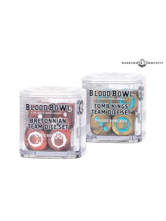 Blood Bowl: Set de Dados Tomb Kings (202-59) de Games Workshop en BLOOD BOWL | La Cueva Roja