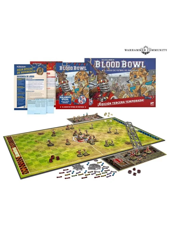 Blood Bowl: Caja Tercera Edición (200-01) de Games Workshop en BLOOD BOWL | La Cueva Roja