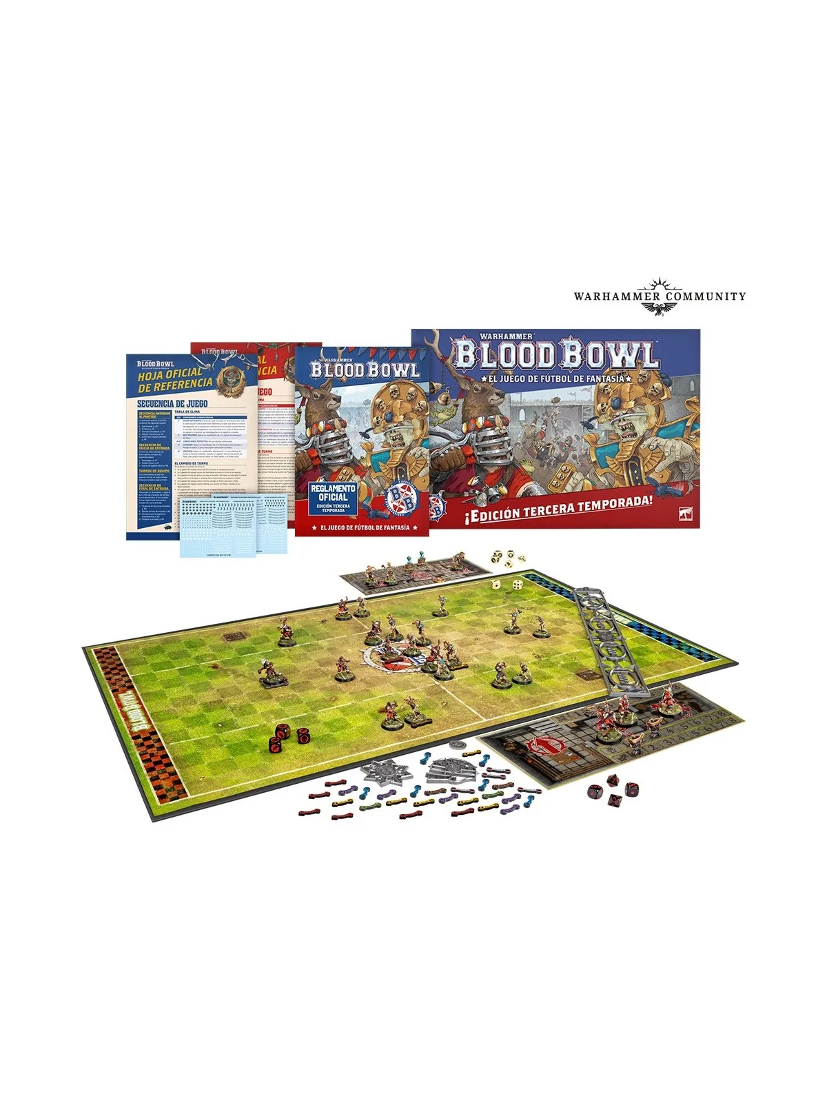 Blood Bowl: Caja Tercera Edición (200-01) de Games Workshop en BLOOD BOWL | La Cueva Roja