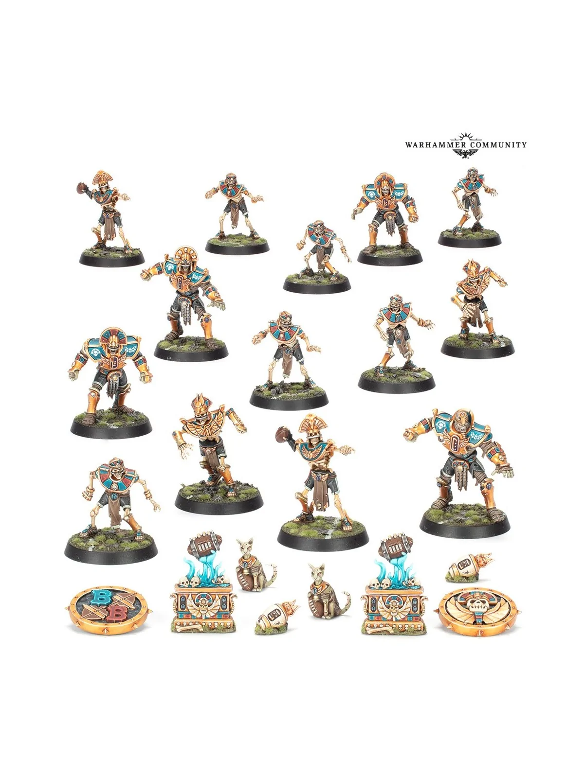 Blood Bowl: Equipo Tomb Kings (202-52) de Games Workshop en BLOOD BOWL | La Cueva Roja