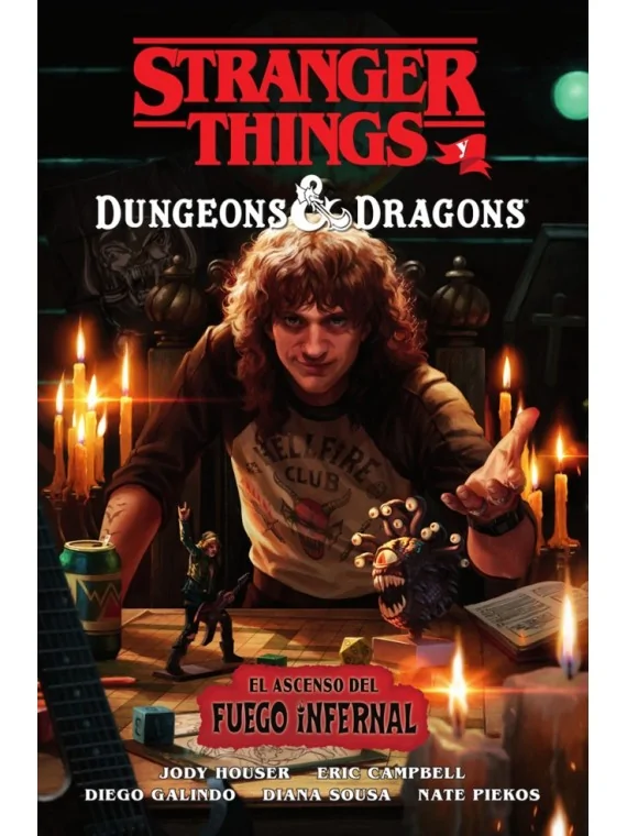 Stranger Things y Dungeons & Dragons: El Ascenso del Fuego Infernal de Norma Editorial en Cómics Americano | La Cueva Roja