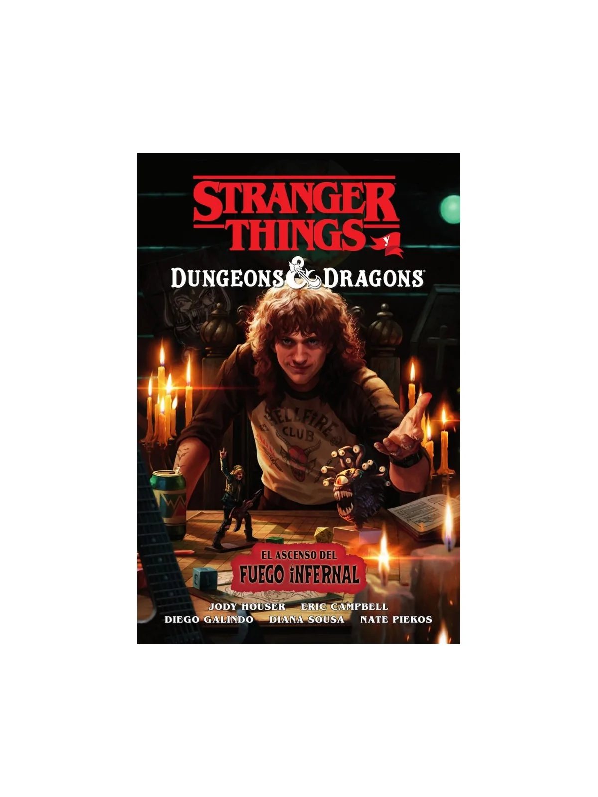 Stranger Things y Dungeons & Dragons: El Ascenso del Fuego Infernal de Norma Editorial en Cómics Americano | La Cueva Roja
