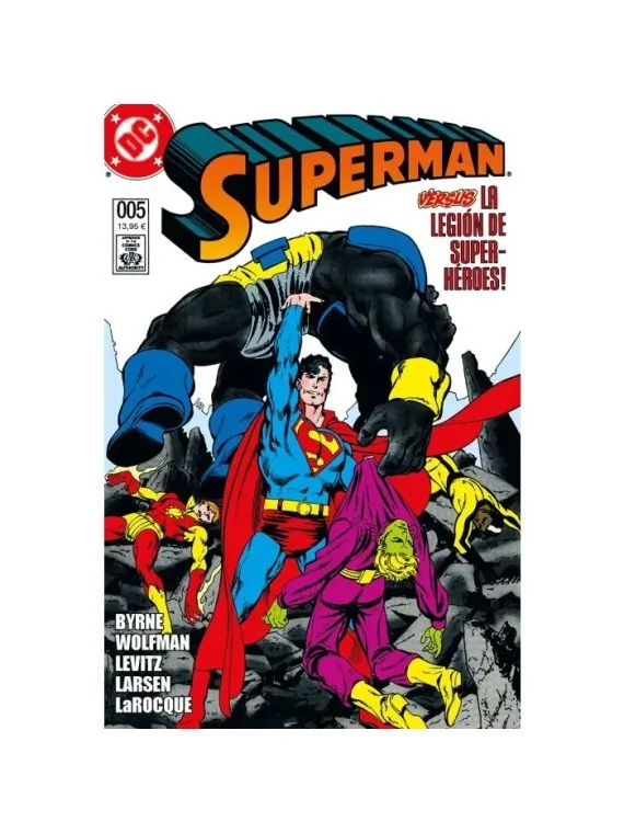 Biblioteca Superman 05 de Panini Comics en Cómics Americano | La Cueva Roja