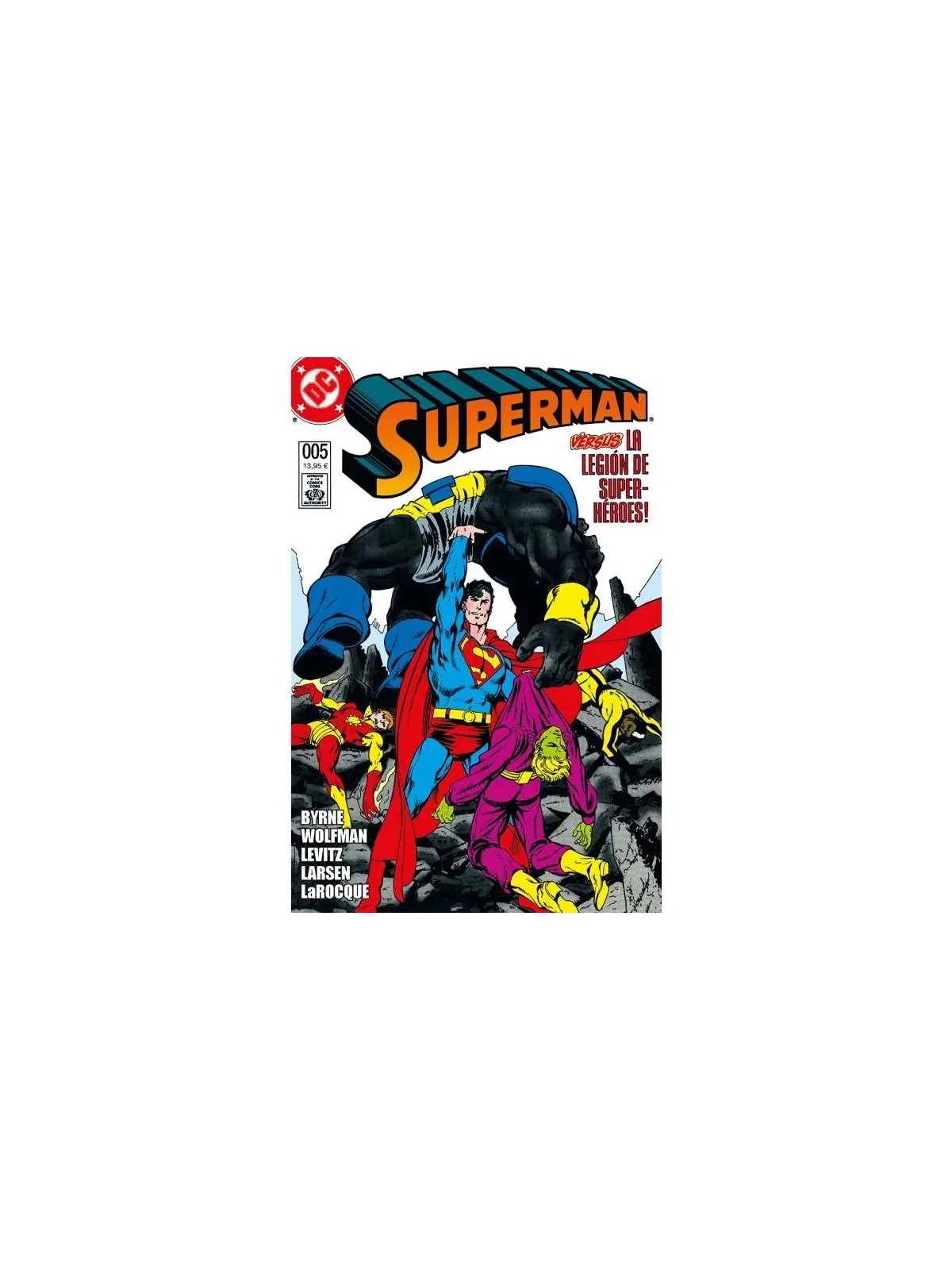 Biblioteca Superman 05 de Panini Comics en Cómics Americano | La Cueva Roja