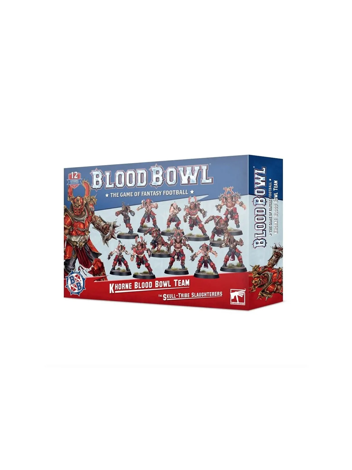 Blood Bowl: Khorne Team - The Skull-Tribe Slaughterers (202-19) de Games Workshop en BLOOD BOWL | La Cueva Roja