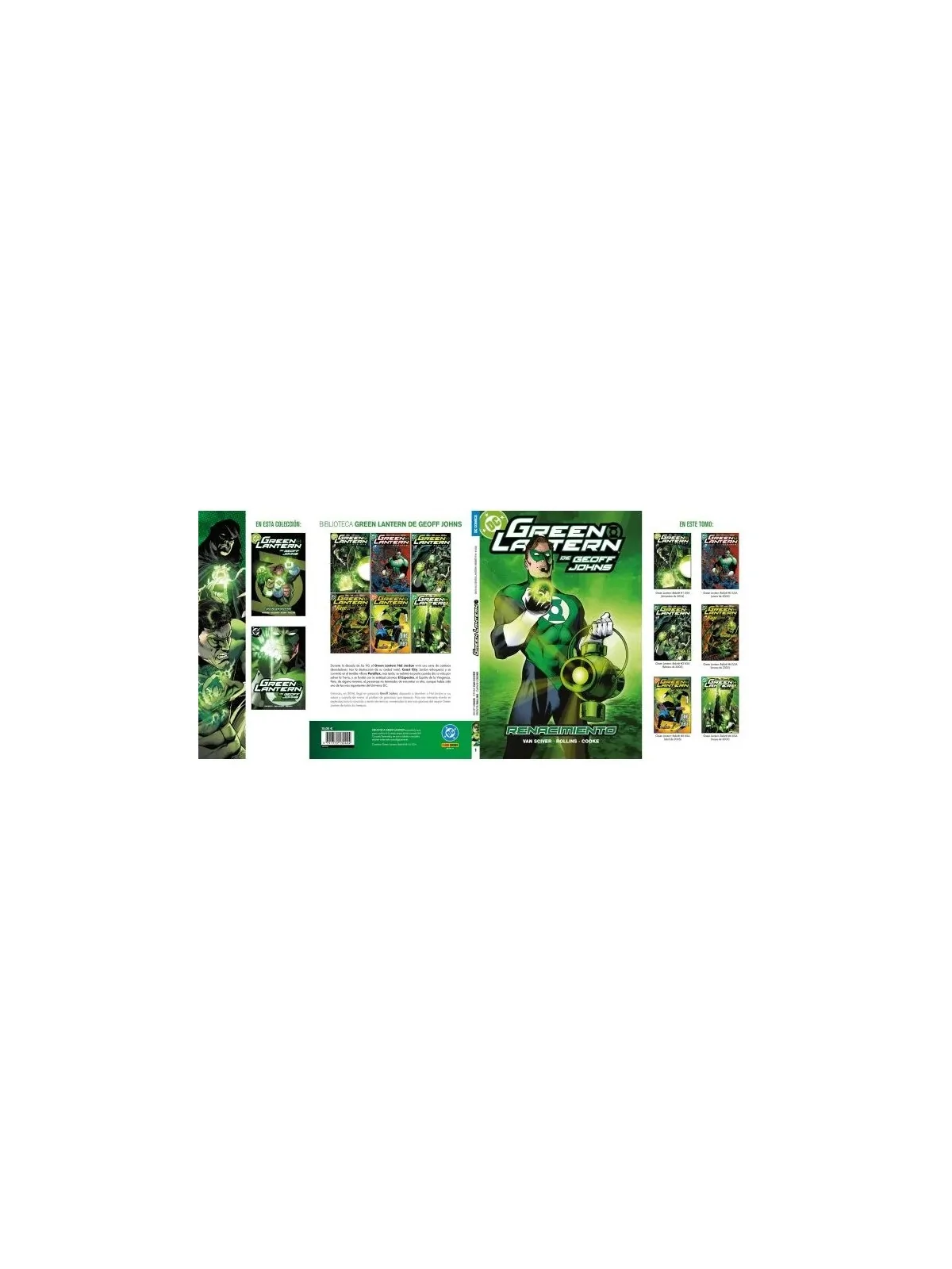 Biblioteca Green Lantern de Geoff Johns 1 de Panini Comics en Cómics Americano | La Cueva Roja