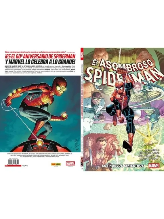 Marvel Premiere: El Asombroso Spiderman de Zeb Wells 2 de Panini Comics en Cómics Americano | La Cueva Roja