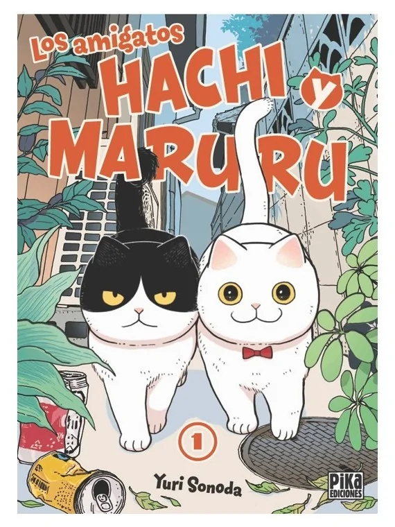 Los Amigatos Hachi y Mururu 01 de Pika Ediciones en Mangas | La Cueva Roja